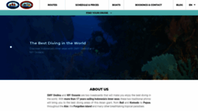 What Thebestdivingintheworld.com website looked like in 2019 (4 years ago)