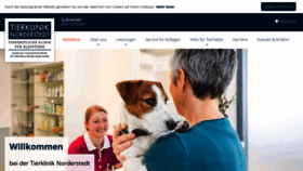 What Tierklinik-norderstedt.de website looked like in 2019 (4 years ago)