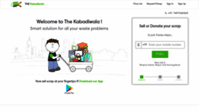 What Thekabadiwala.com website looked like in 2019 (4 years ago)