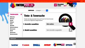 What Tintenpool.de website looked like in 2019 (4 years ago)