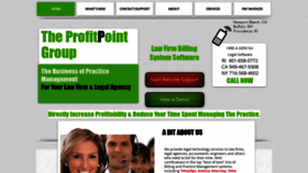 What Theprofitpointgroup.com website looked like in 2019 (4 years ago)