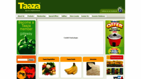 What Taazastores.com website looked like in 2019 (4 years ago)