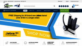 What Thetelecomshop.com.au website looked like in 2019 (4 years ago)