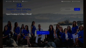 What Thirtytwodental.com website looked like in 2019 (4 years ago)