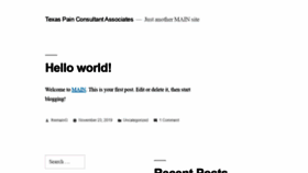 What Texaspca.com website looked like in 2019 (4 years ago)