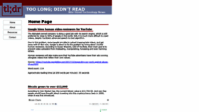 What Toolong-didntread.com website looked like in 2019 (4 years ago)