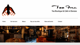 What Teainc.co.uk website looked like in 2019 (4 years ago)