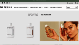 What Theskinco.co website looked like in 2019 (4 years ago)