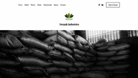 What Thedeepakindustries.com website looked like in 2019 (4 years ago)