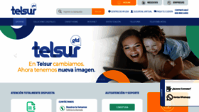 What Telsur.cl website looked like in 2019 (4 years ago)