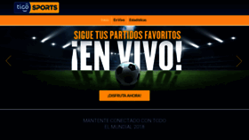 What Tigosports.com.sv website looked like in 2019 (4 years ago)