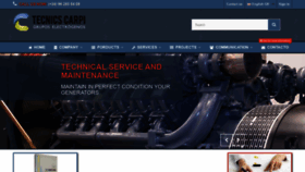 What Tecnicsgruposelectrogenos.com website looked like in 2019 (4 years ago)