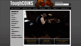 What Toughcoins.com website looked like in 2019 (4 years ago)