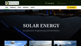 What Txgreenenergy.com website looked like in 2019 (4 years ago)