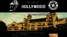 What Thefatherofhollywood.com website looked like in 2019 (4 years ago)