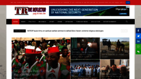 What Thereflector.com.ng website looked like in 2019 (4 years ago)
