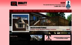 What Truequalityconstruction.com website looked like in 2019 (4 years ago)