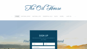 What Theoilhouse.com.au website looked like in 2019 (4 years ago)
