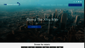 What Txm.ae website looked like in 2019 (4 years ago)
