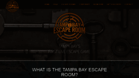 What Tampabayescaperoom.com website looked like in 2019 (4 years ago)