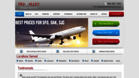 What Trivalleyairportservice.com website looked like in 2019 (4 years ago)