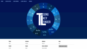 What Tlsongkeyfinder.com website looked like in 2019 (4 years ago)