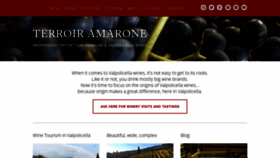 What Terroiramarone.net website looked like in 2019 (4 years ago)