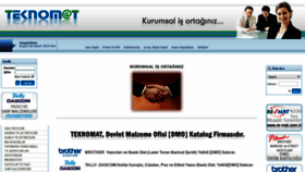 What Teknomat.com.tr website looked like in 2019 (4 years ago)