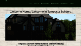 What Tempestabuilders.com website looked like in 2019 (4 years ago)