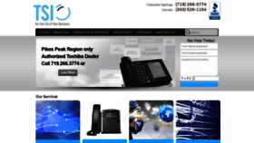What Telecomsolutionsinc.net website looked like in 2019 (4 years ago)