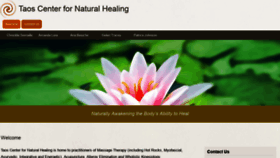 What Taoscenterfornaturalhealing.com website looked like in 2019 (4 years ago)