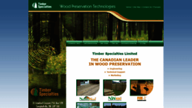 What Timberspecialties.com website looked like in 2019 (4 years ago)