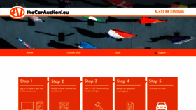 What Thecarauction.eu website looked like in 2019 (4 years ago)