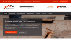 What Toprenovloer.nl website looked like in 2019 (4 years ago)