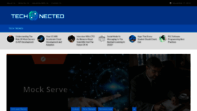 What Technected.com website looked like in 2019 (4 years ago)