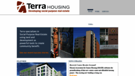 What Terrahousing.ca website looked like in 2019 (4 years ago)