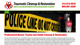 What Traumaticcleanup.com website looked like in 2019 (4 years ago)