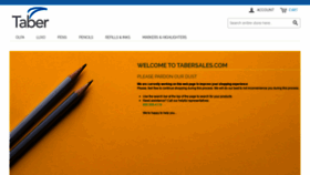 What Tabersales.com website looked like in 2019 (4 years ago)