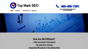 What Topmarkseo.com website looked like in 2019 (4 years ago)