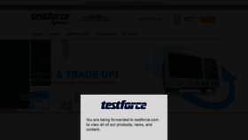 What Testforcexpress.com website looked like in 2019 (4 years ago)