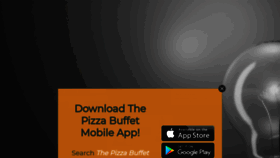 What Thepizzabuffettx.com website looked like in 2019 (4 years ago)