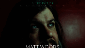 What Therealmattwoods.com website looked like in 2019 (4 years ago)