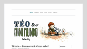 What Teoeominimundo.com.br website looked like in 2019 (4 years ago)