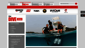 What Thediveshop.net website looked like in 2019 (4 years ago)