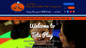 What Totsplay.co.uk website looked like in 2019 (4 years ago)