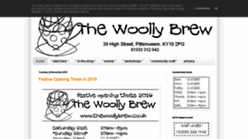 What Thewoollybrew.co.uk website looked like in 2019 (4 years ago)