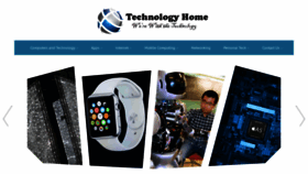 What Technologyhome.net website looked like in 2019 (4 years ago)