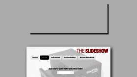 What Theslideshow.net website looked like in 2019 (4 years ago)