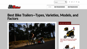 What Thebiketrailer.com website looked like in 2019 (4 years ago)