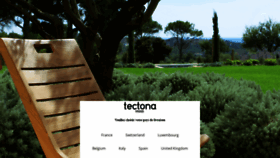 What Tectona.net website looked like in 2019 (4 years ago)
